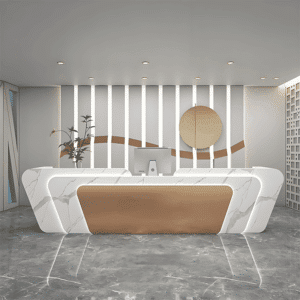 Simple and Unique Retail Front Desk - Maoters - L320 x W60 x H100 CM