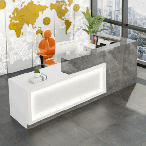 Small Retail Counter Reception Table - Maoters - L280 X W100 X H100 CM