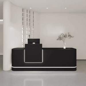 Two Person Reception Desk - Maoters - L180 x W60 x H100 CM