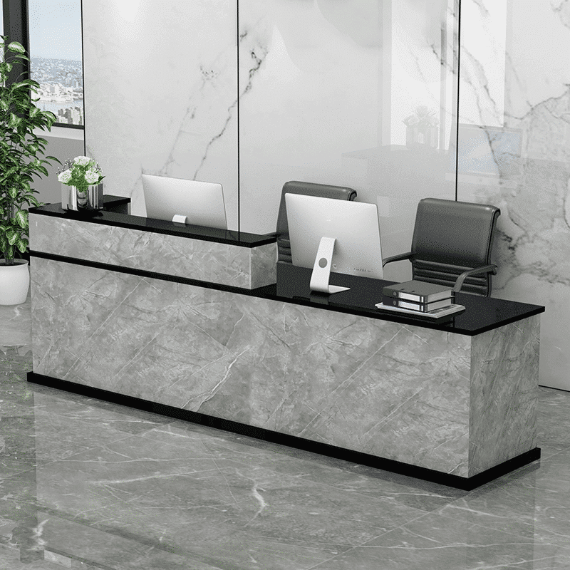 6ElegantCompanyReceptionDesk-Maoters-1 Elegant Company Reception Desk - Maoters