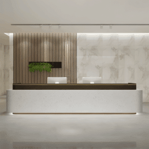 New Chinese Style Reception Desk - L260 x W60 x H100 CM