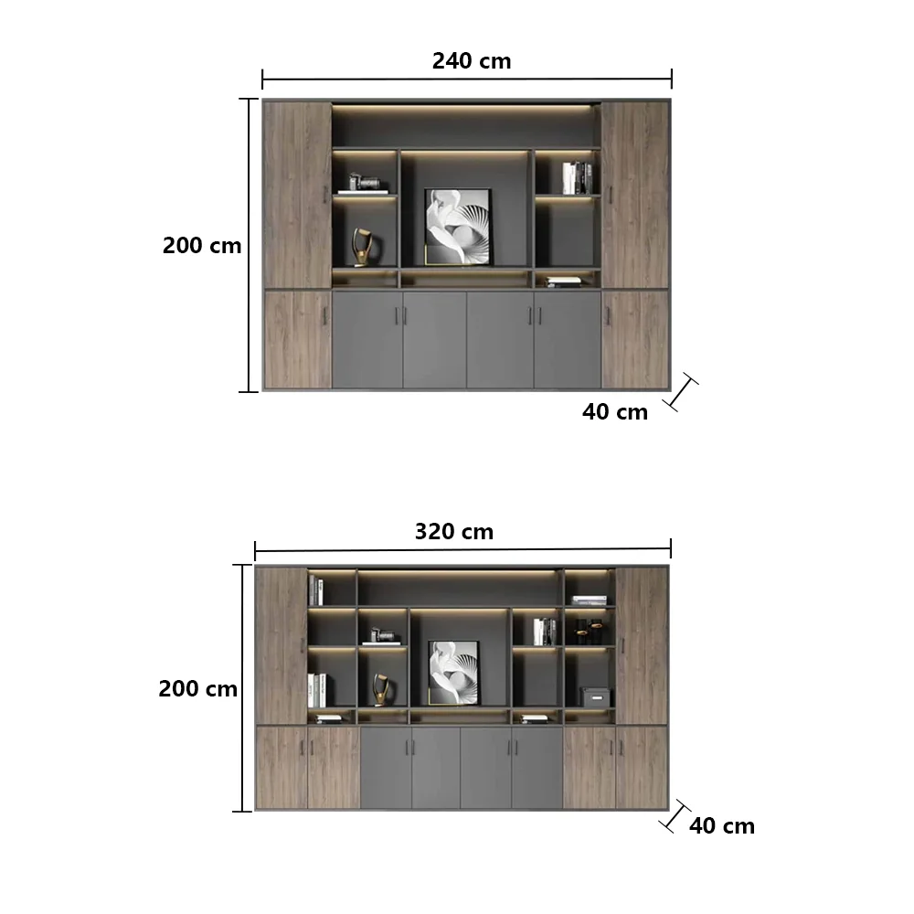 Elegant Vintage Executive Desk - Maoters