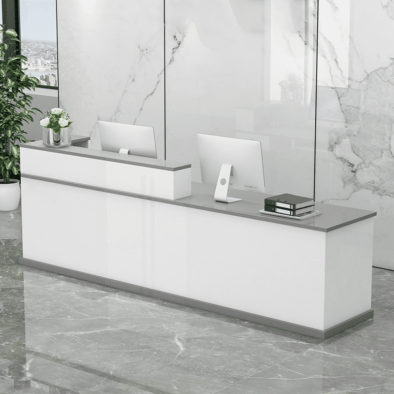 8ElegantCompanyReceptionDesk-Maoters-1 Elegant Company Reception Desk - Maoters