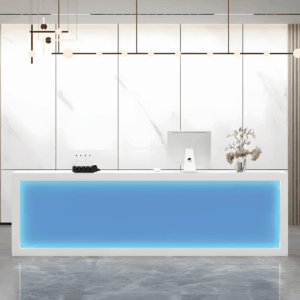 Modern Simple Multifunctional Inviting Reception Desk - L120 x W50 x H80 CM
