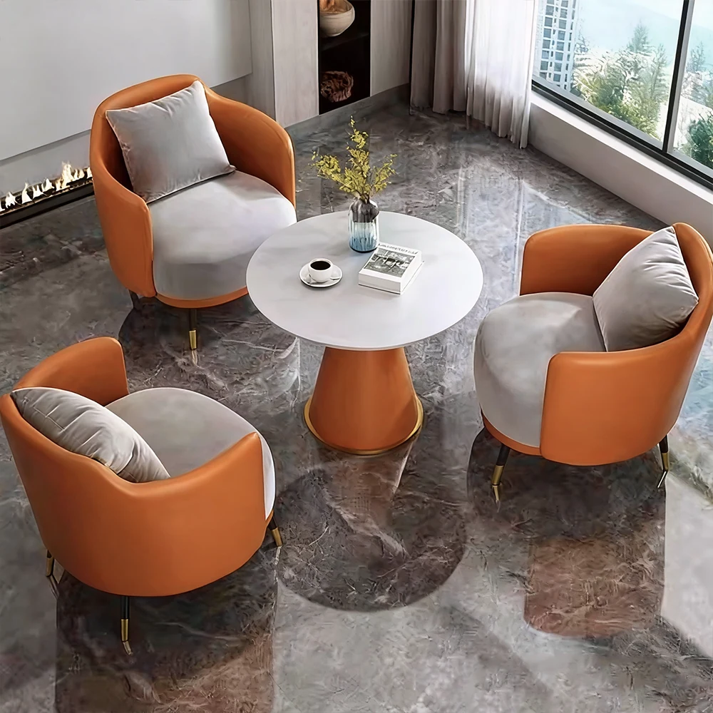 Artistic Style Leisure Reception Office Sofa Single Seat Artistic Style Leisure Reception Office Sofa Single Seat