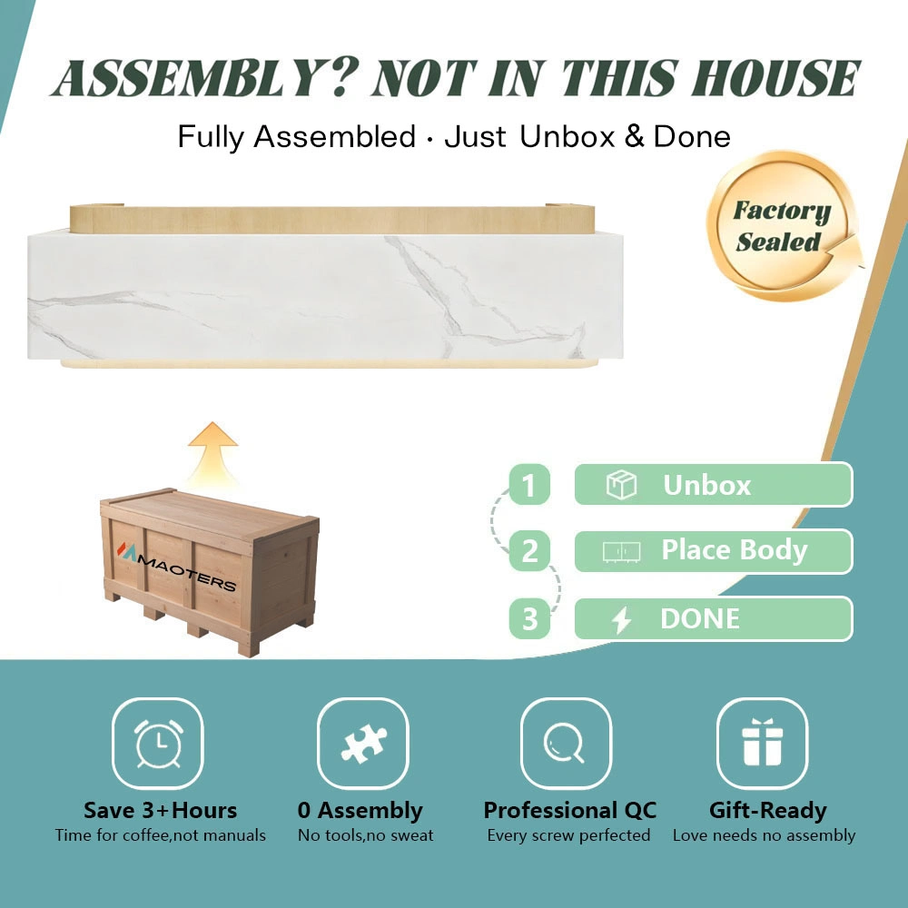 Baked Paint Reception Counter – Maoters Baked Paint Reception Counter - Maoters