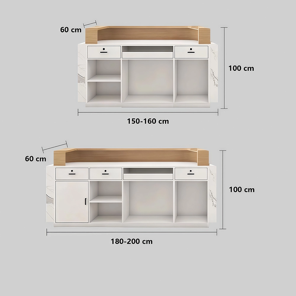 Baked Paint Reception Counter – Maoters Baked Paint Reception Counter - Maoters