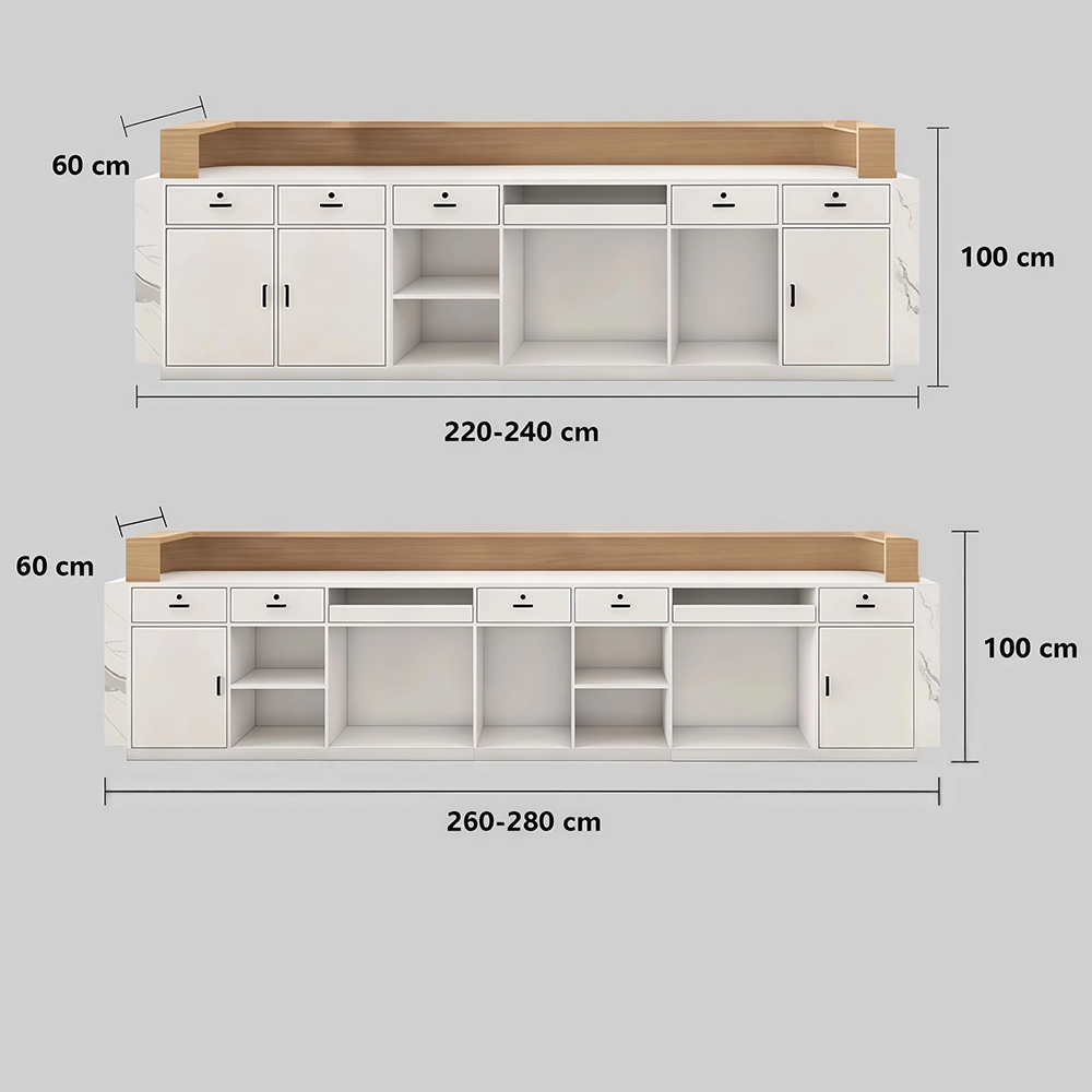 Baked Paint Reception Counter – Maoters Baked Paint Reception Counter - Maoters