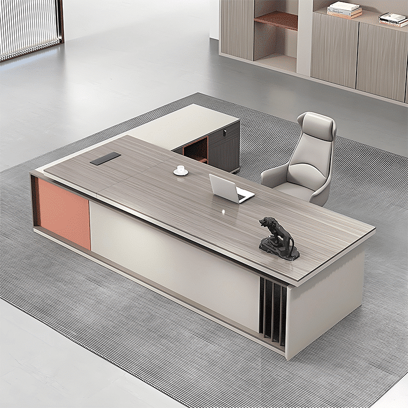 BossDeskSimplecornerDesk-1 Executive Desk Simple corner Desk