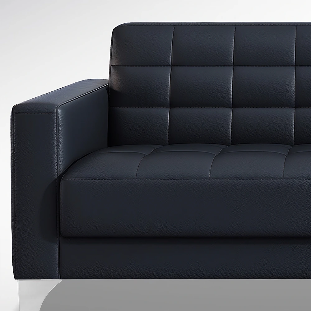 Business Office Sofa in Leather, Black – Maoters Business Office Sofa in Leather, Black - Maoters
