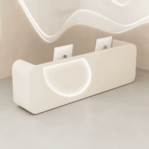 Cashier Desk Front Desk - L150 x W55 x H100 CM