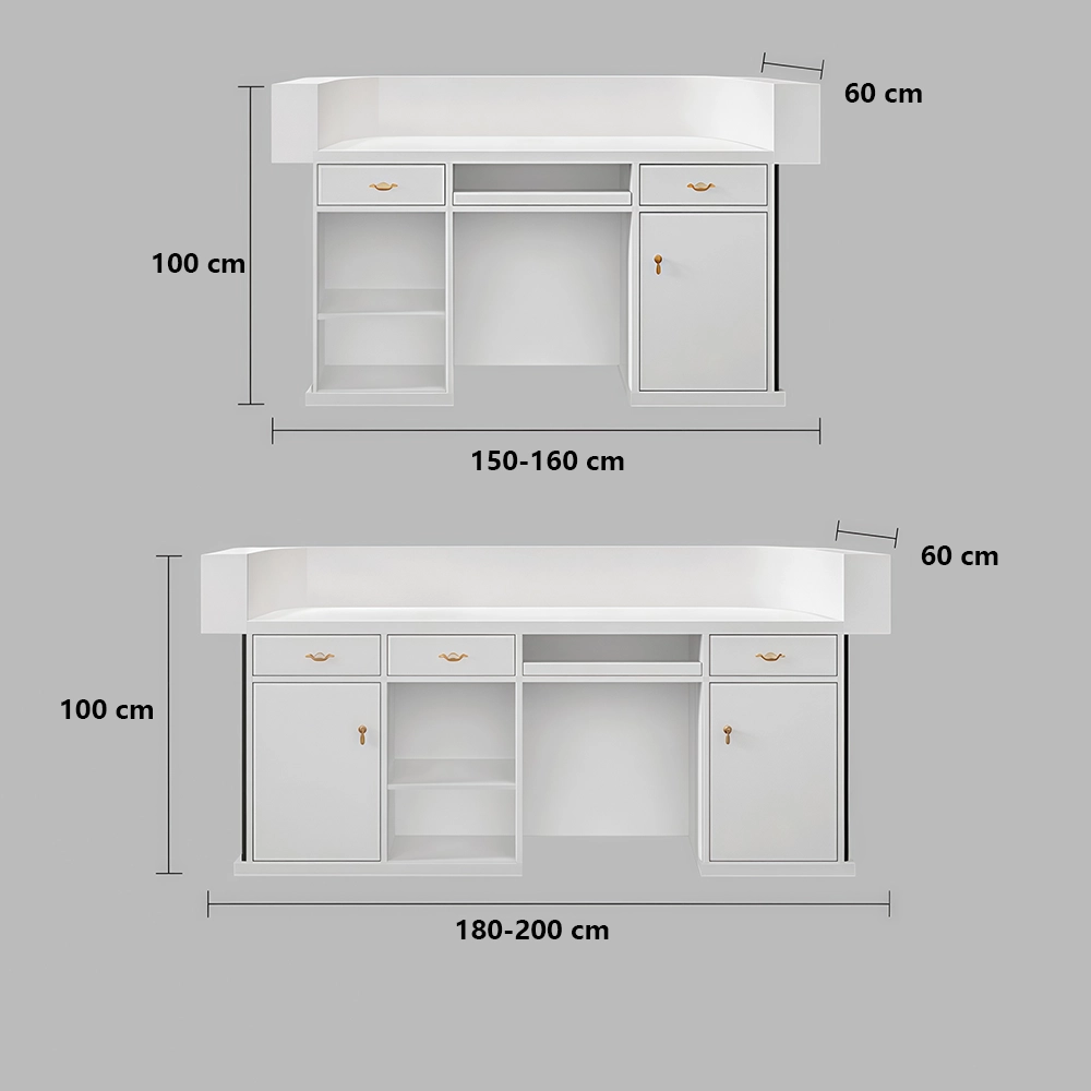 Chic Minimalist Reception Desk - Maoters Chic Minimalist Reception Desk - Maoters