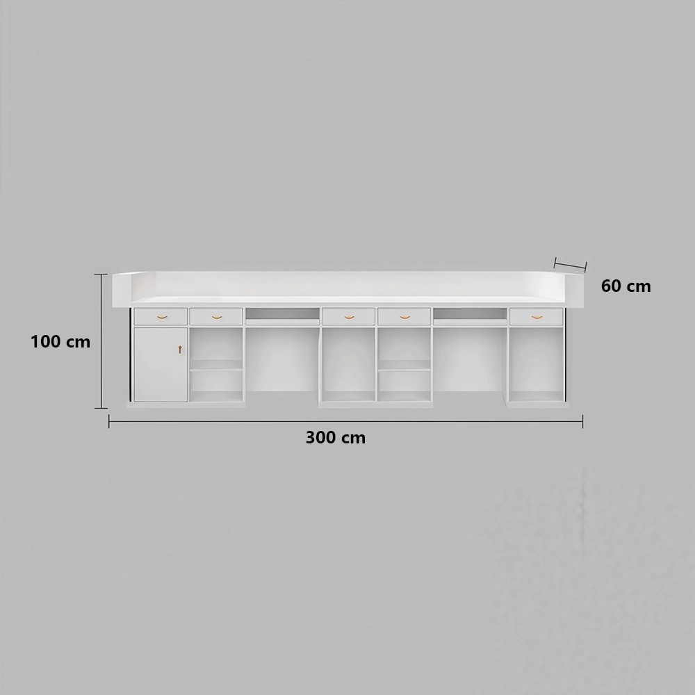 Chic Minimalist Reception Desk - Maoters Chic Minimalist Reception Desk - Maoters
