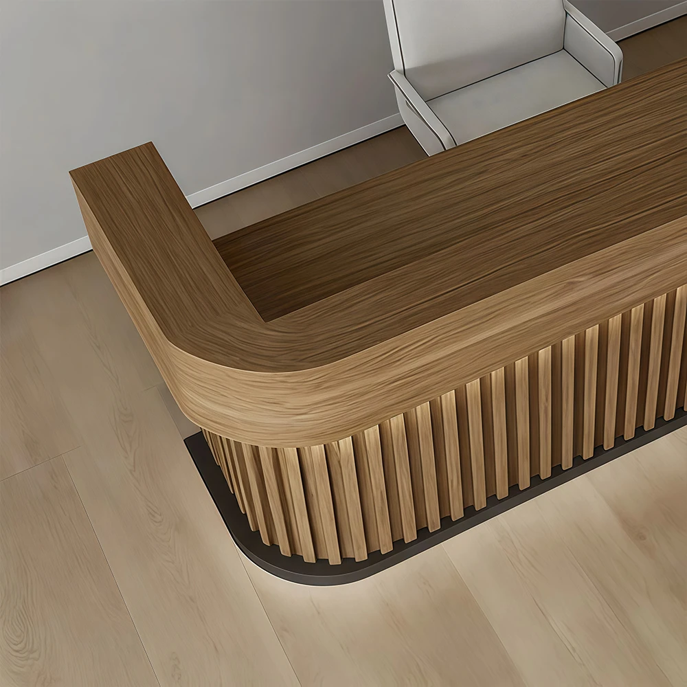 Chic Minimalist Reception Desk - Maoters Chic Minimalist Reception Desk - Maoters