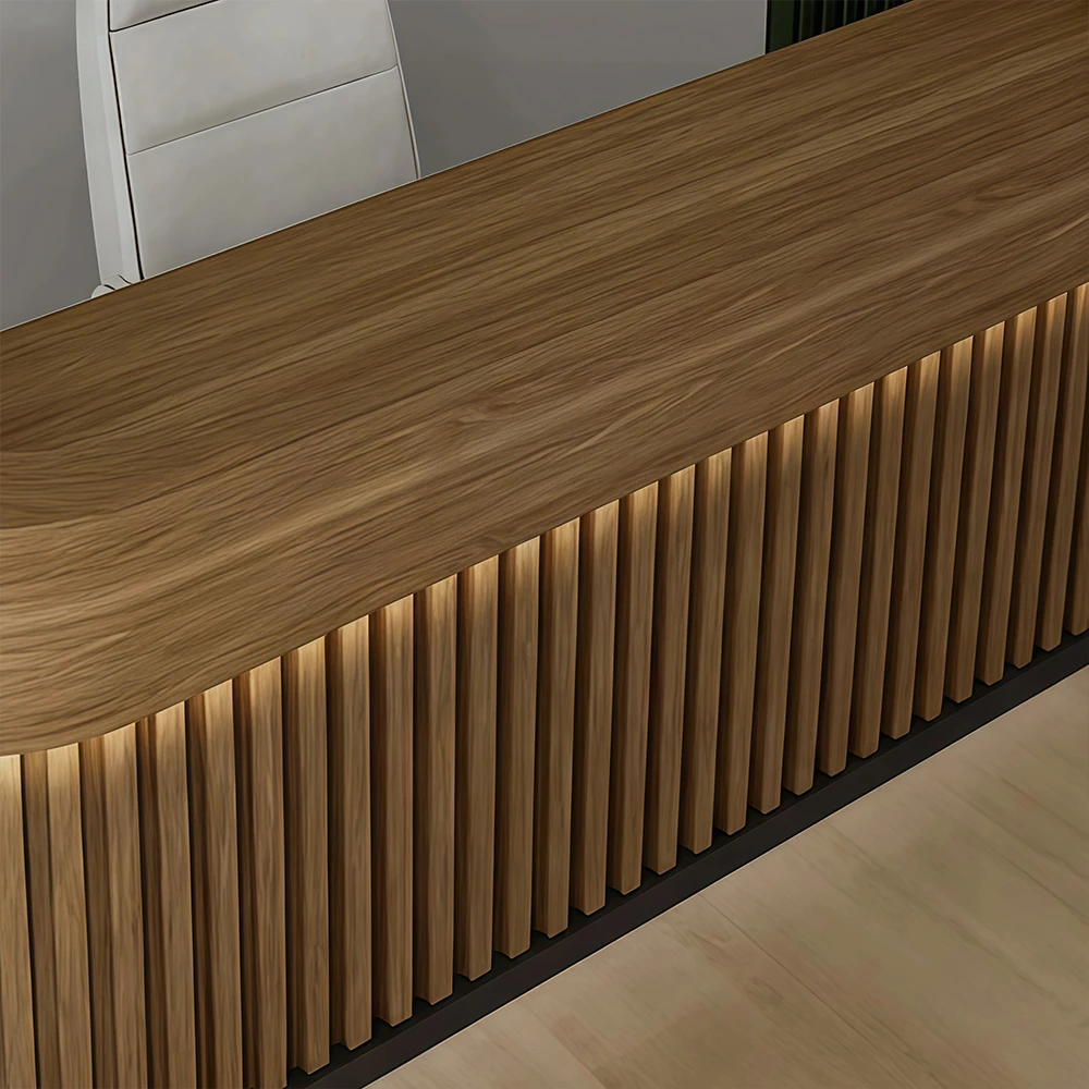 Chic Minimalist Reception Desk - Maoters Chic Minimalist Reception Desk - Maoters