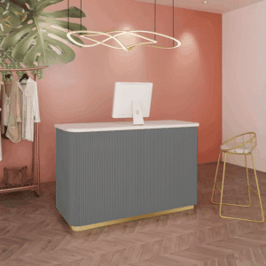 Compact Cashier Desk for Retail Stores (Copy) - L120 X W60 X H100 CM