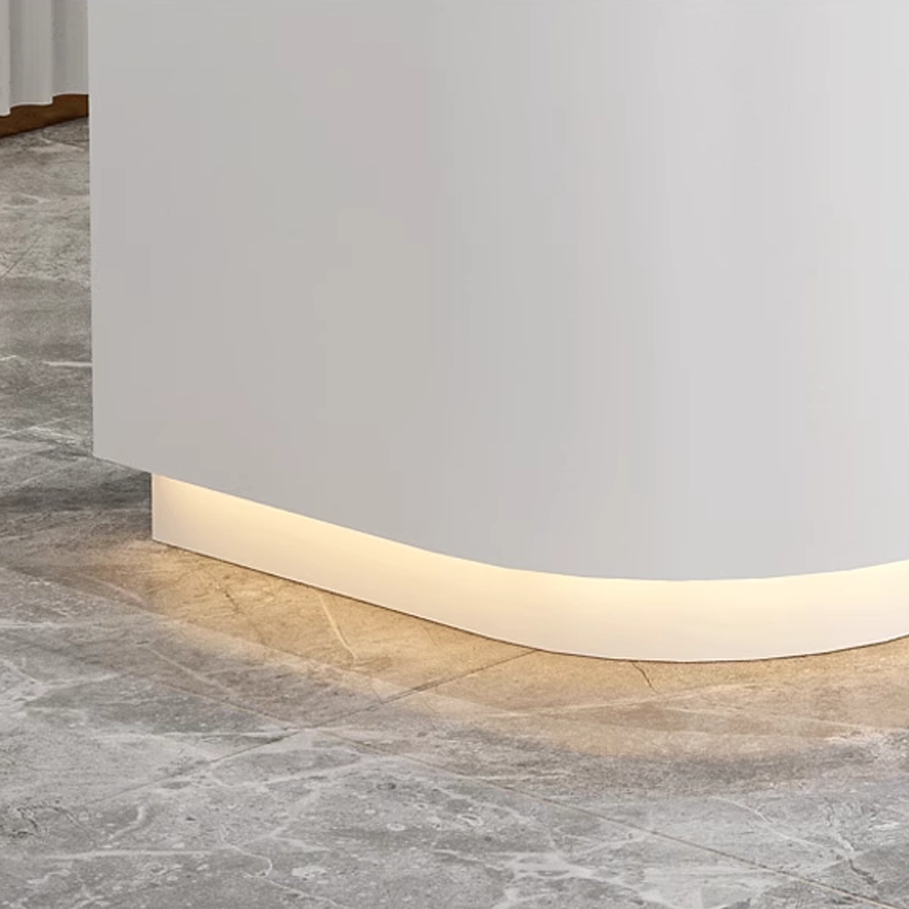 Corner Synthetic Laminate Reception Desk Corner Synthetic Laminate Reception Desk