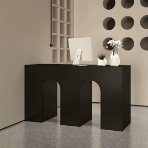 Cream Style Cashier Shop Small Bar - L120 X W50 X H100 CM