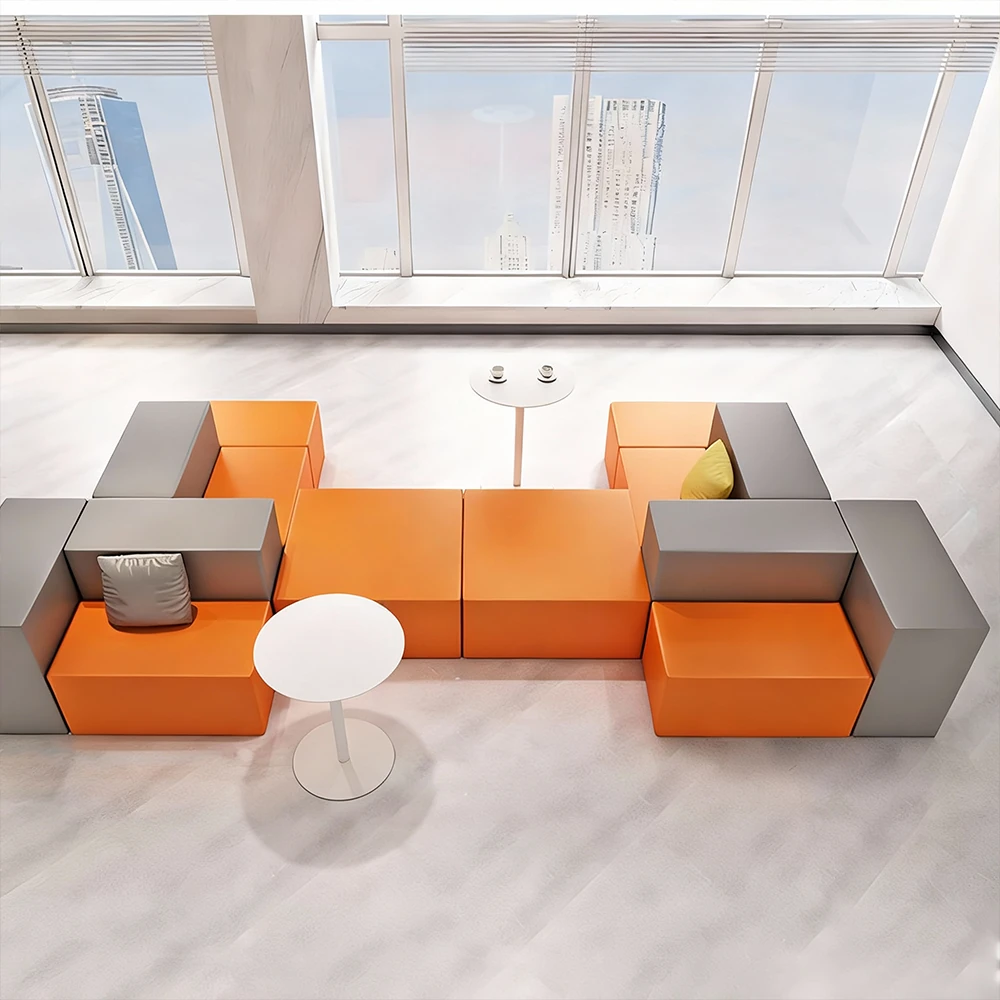 Creative Long Leather Sofa Stool - Elegance Redefined