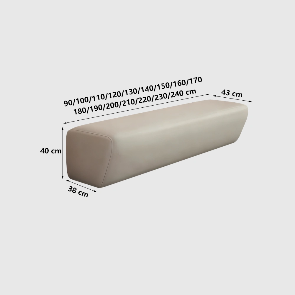 Creative Patchwork Design Long Leather Sofa Creative Patchwork Design Long Leather Sofa