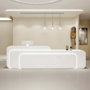 Customized Elegance: Leading Stainless Steel Desk - L150 X W60 X H100 CM