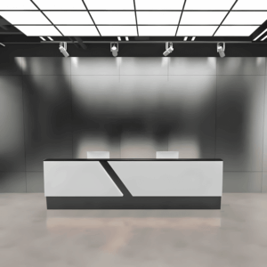Dance Training Organization Front Reception Desk - L120 x W60 x H100 CM