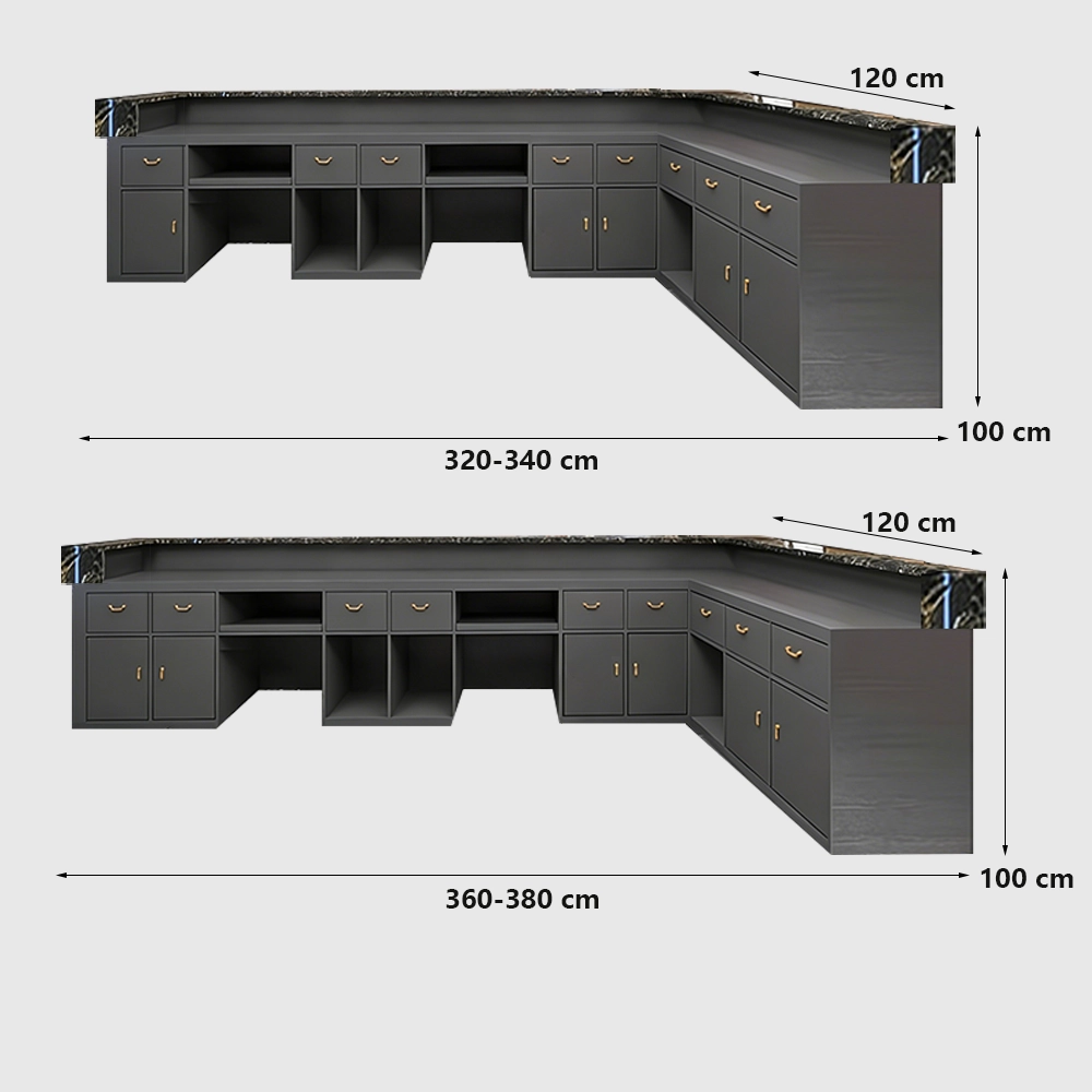 Elegant Marble Rock Slab Reception Desk Elegant Marble Rock Slab Reception Desk