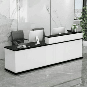 Elegant Company Reception Desk - Maoters - L160 x W60 x H100 CM, Left