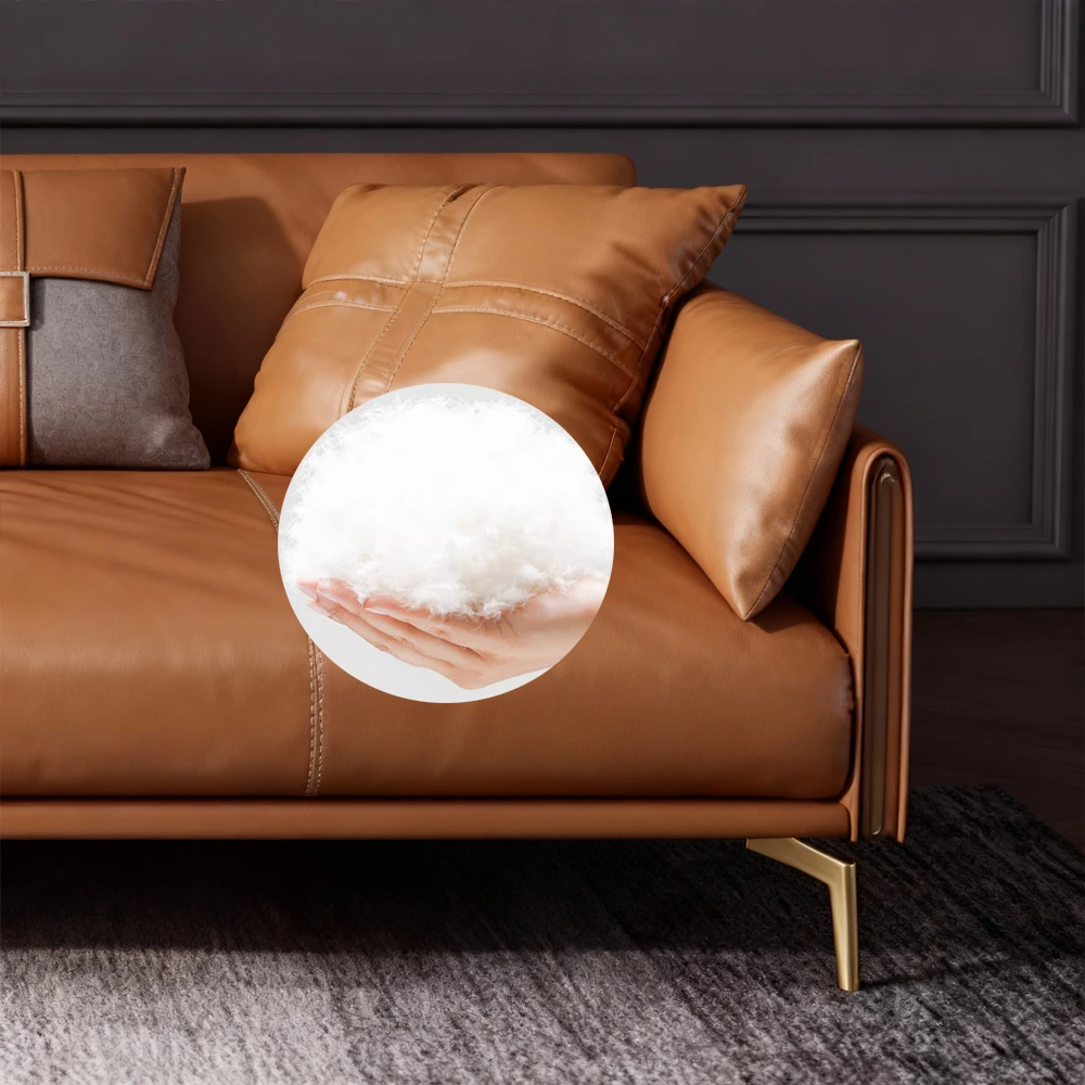 Genuine Leather Italian Style Luxury Sofa - Maoters Genuine Leather Italian Style Luxury Sofa - Maoters