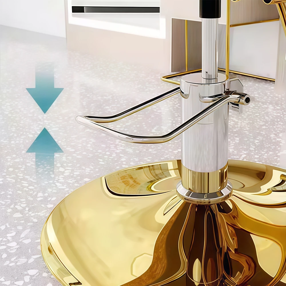 Hair Salon Stainless Steel Haircutting Chair – Maoters Hair Salon Stainless Steel Haircutting Chair - Maoters