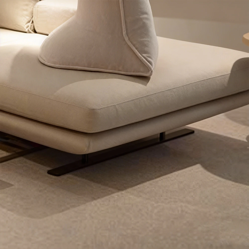 Italian Minimalist Beige Sofa - Maoters Italian Minimalist Beige Sofa - Maoters