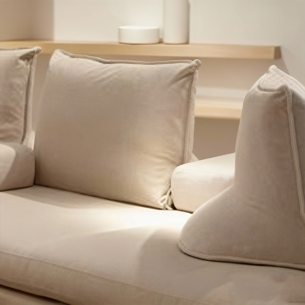 Italian Minimalist Beige Sofa - Maoters Italian Minimalist Beige Sofa - Maoters