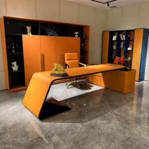 Italian Style Executive Computer Desk - L240 x W120 x H75 CM Desk