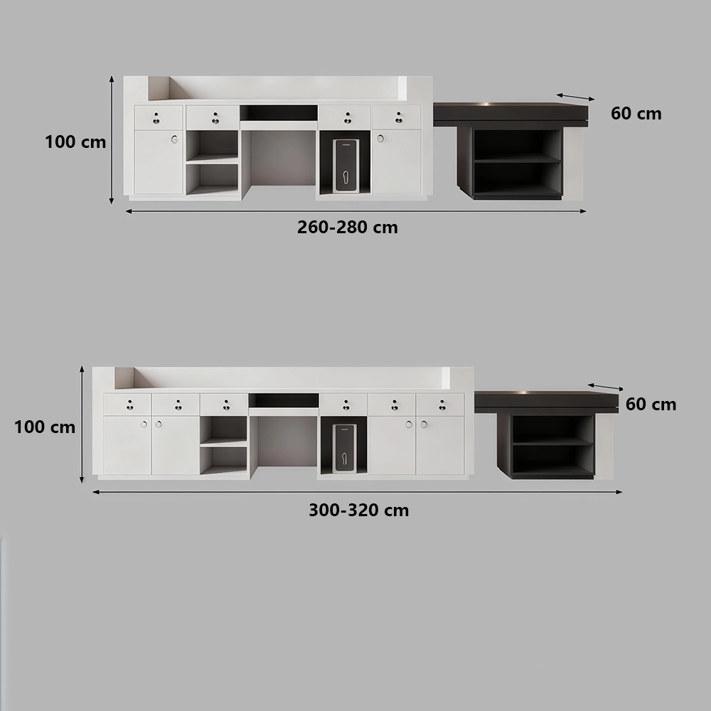 Large Storage Space Entrance Reception Desk - Maoters Large Storage Space Entrance Reception Desk - Maoters