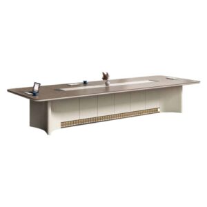 Elite Rectangular Lacquered Conference Table - Maoters - L480 x W120 x H75 CM