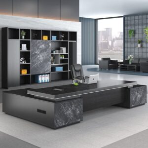 Executive L Shaped Desk with Storage