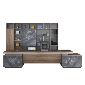 Executive L Shaped Desk with Storage - L240 x W79 x H75 CM Desk, Manager Desk