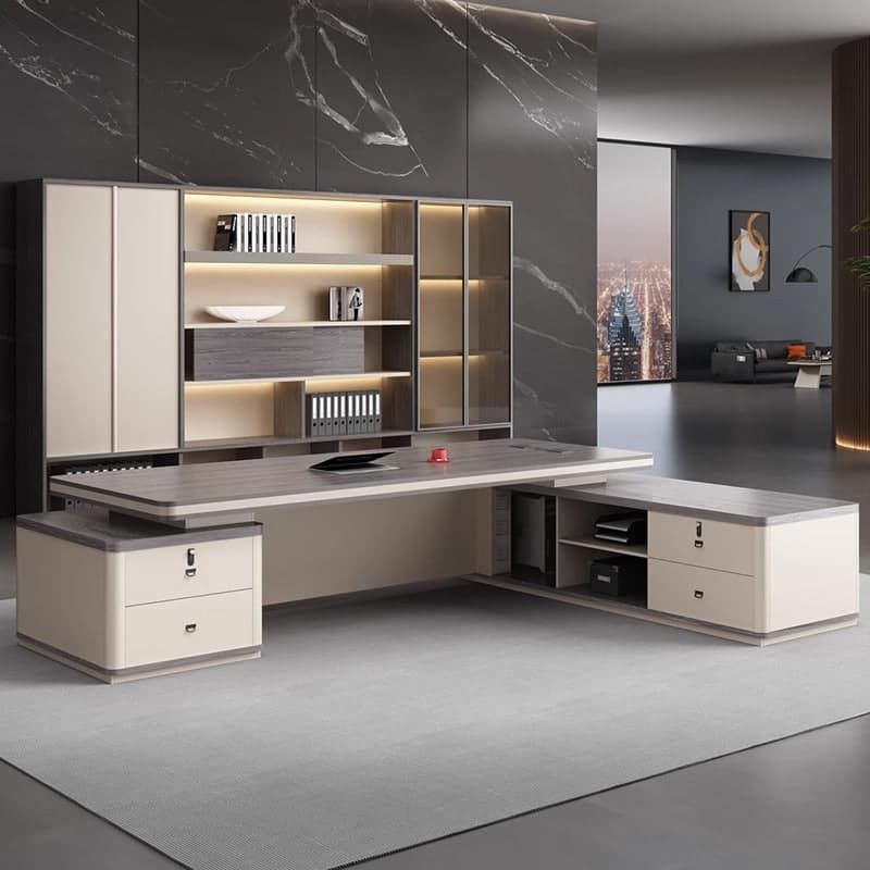 MTL01409_3-1 Corner Executive Desk - Maoters