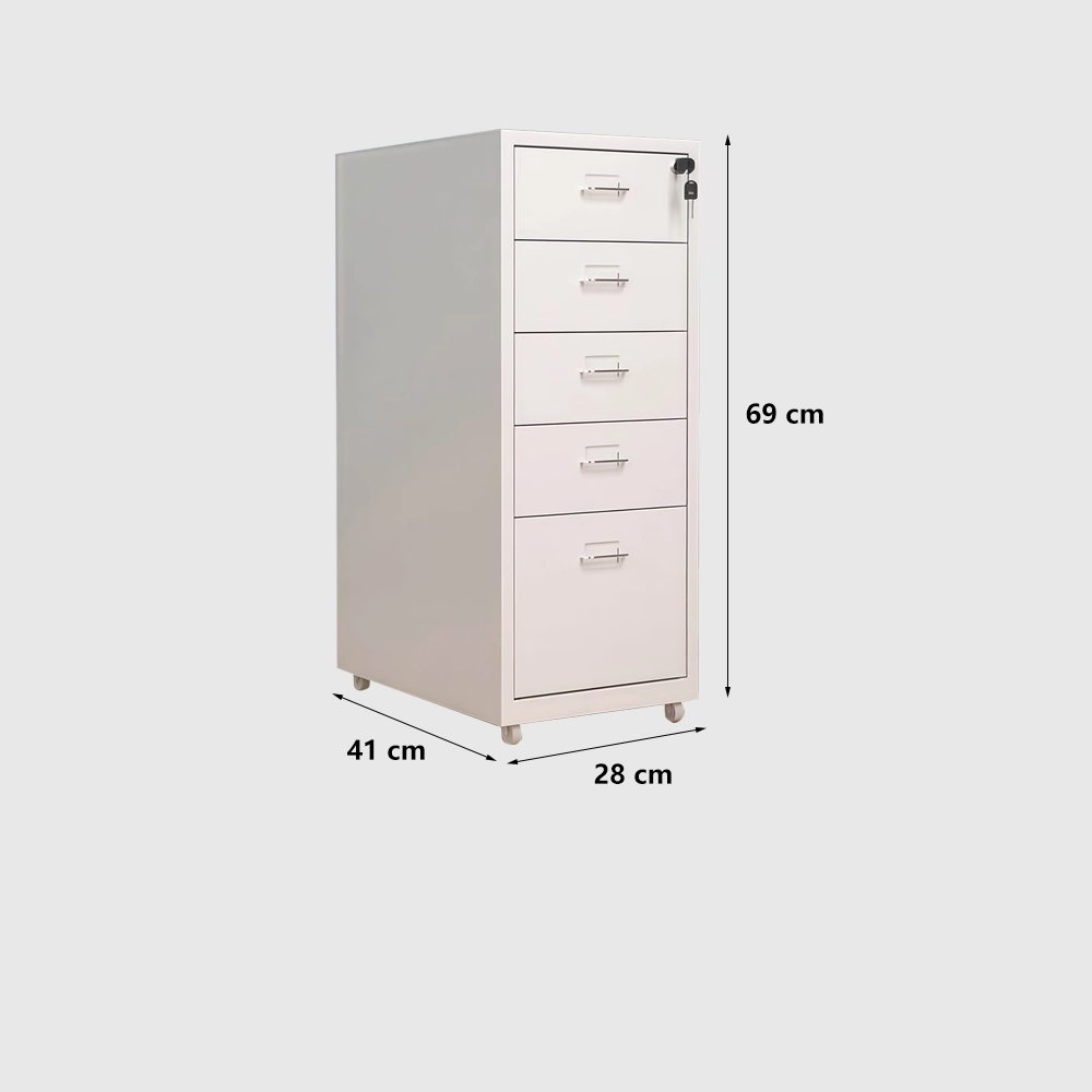 Metal Office Cabinet with Lockable Drawers Metal Office Cabinet with Lockable Drawers