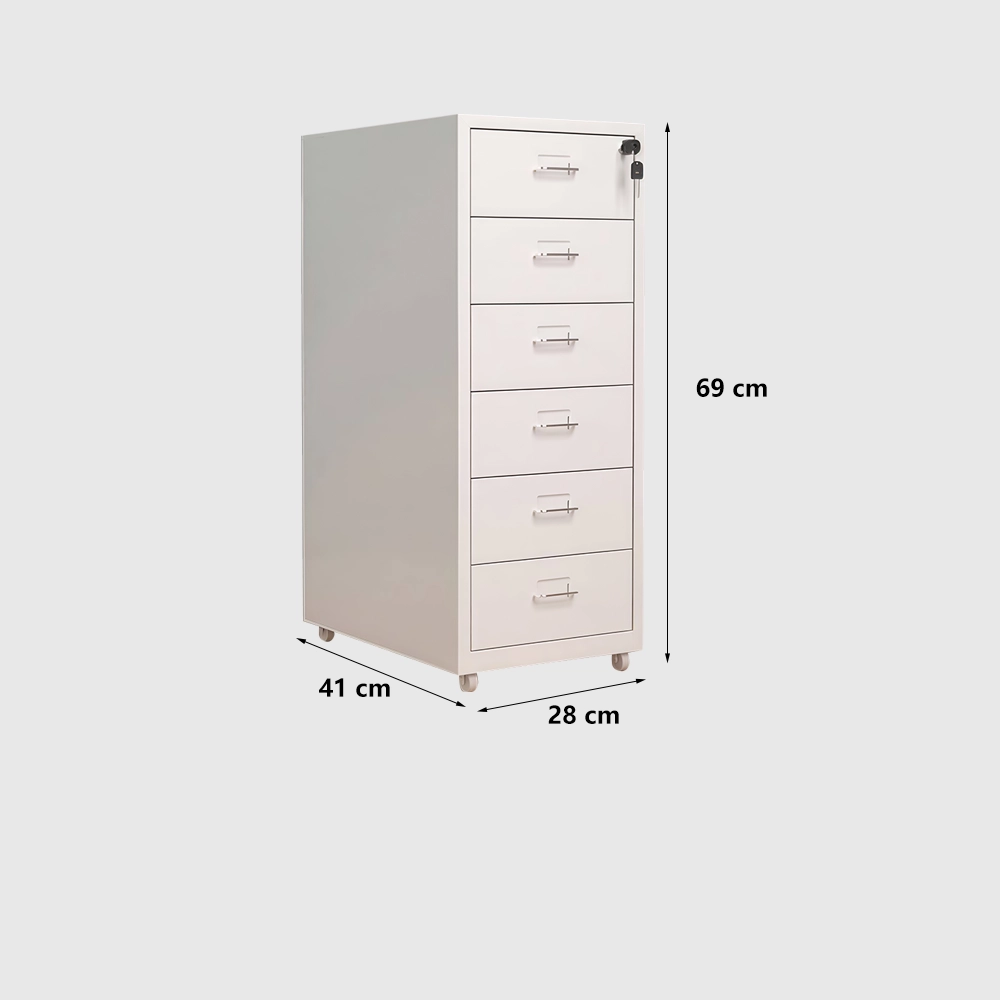 Metal Office Cabinet with Lockable Drawers Metal Office Cabinet with Lockable Drawers