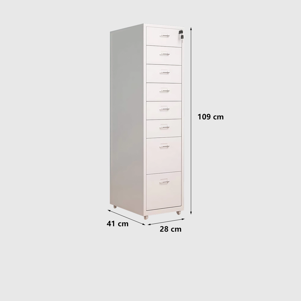 Metal Office Cabinet with Lockable Drawers Metal Office Cabinet with Lockable Drawers