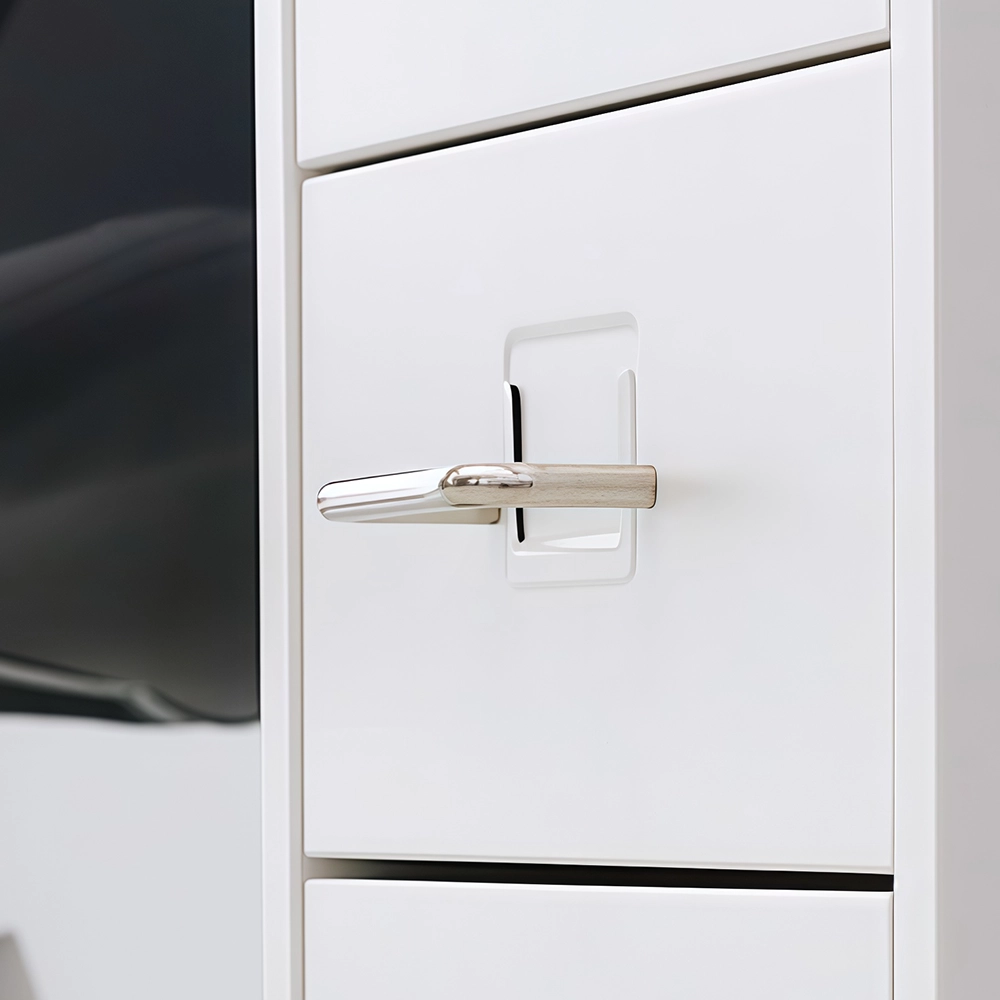 Metal Office Cabinet with Lockable Drawers Metal Office Cabinet with Lockable Drawers