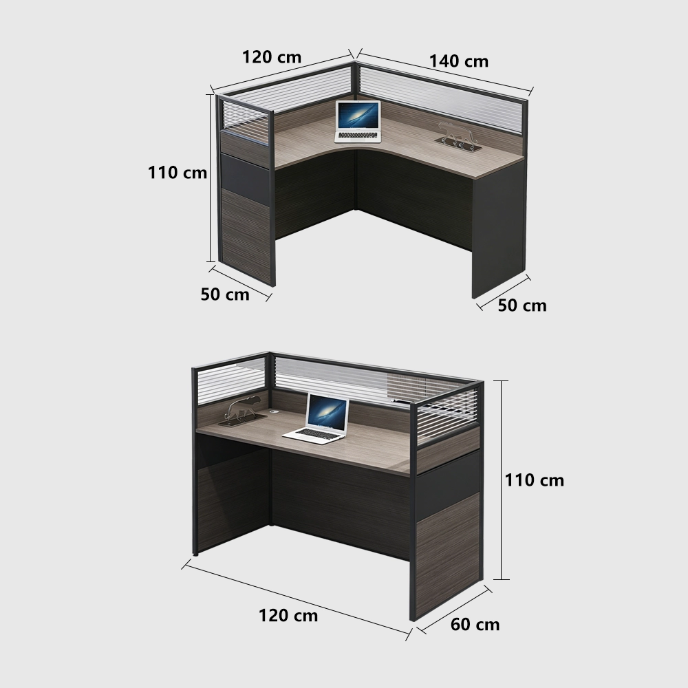 Minimalist Office Desk with Screen Partition Minimalist Office Desk with Screen Partition