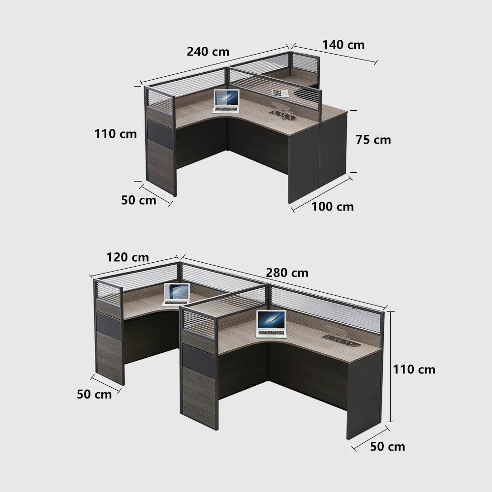 Minimalist Office Desk with Screen Partition Minimalist Office Desk with Screen Partition