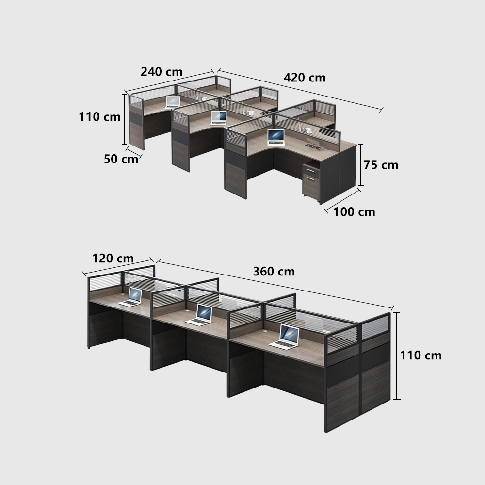 Minimalist Office Desk with Screen Partition Minimalist Office Desk with Screen Partition