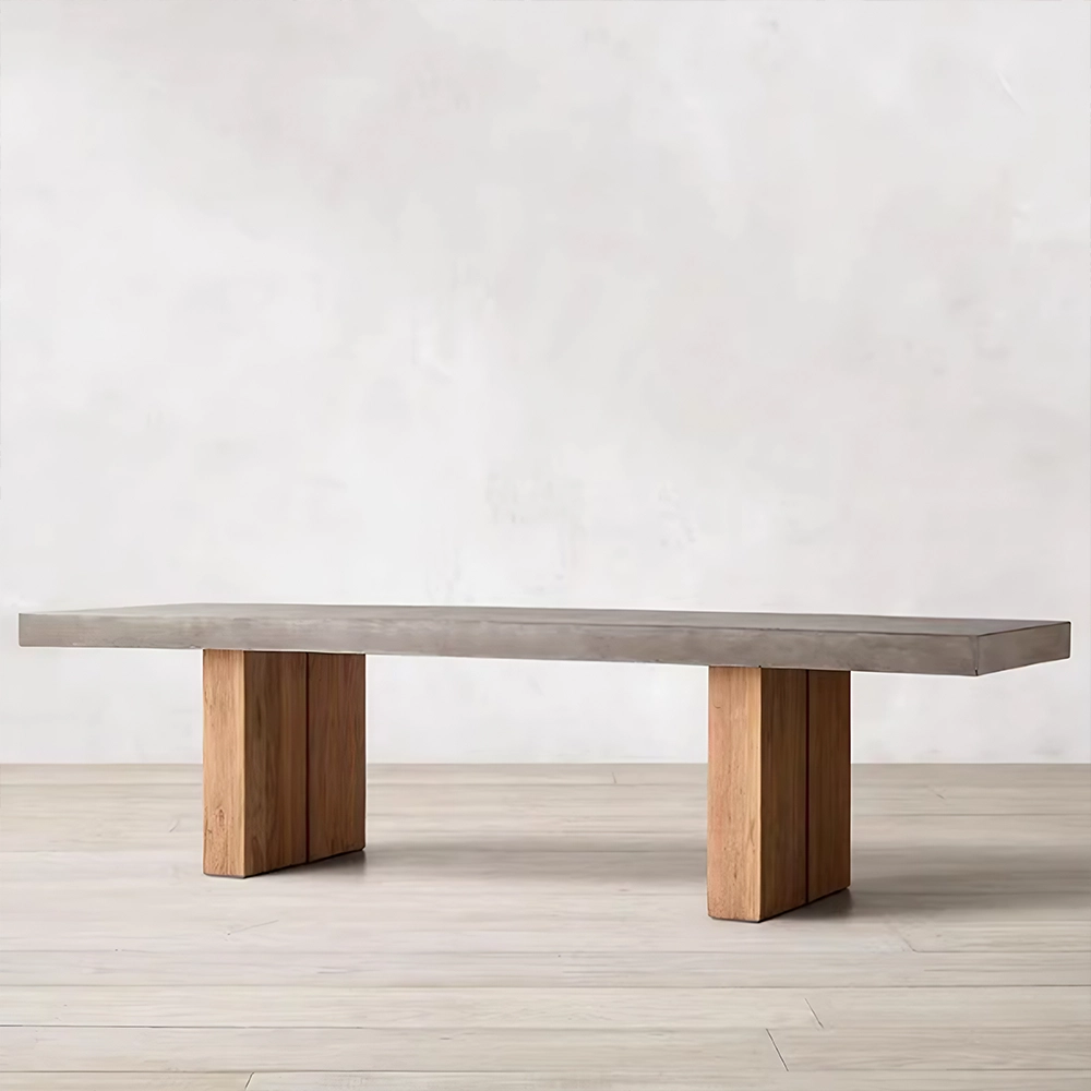 Minimalist Solid Wood Conference Table - Maoters