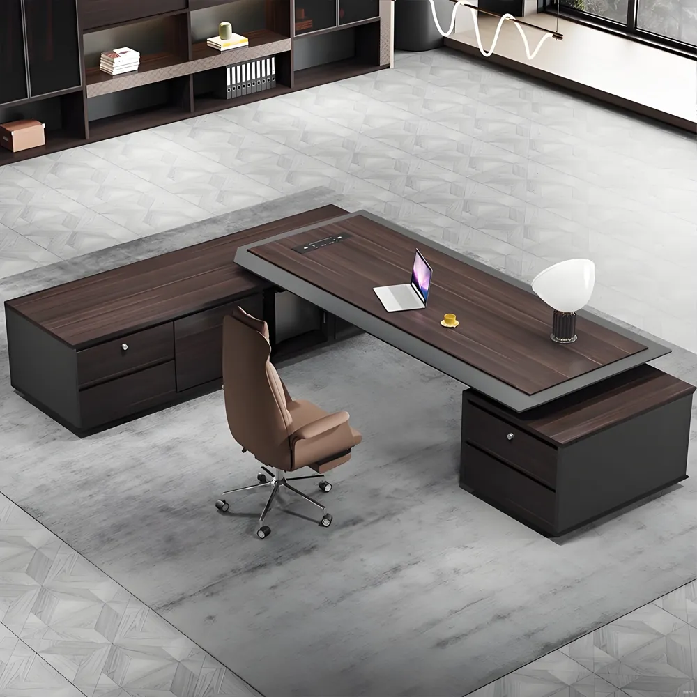 Modern Baking Lacquer Large Desk Chairman Furniture Modern Baking Lacquer Large Desk Chairman Furniture