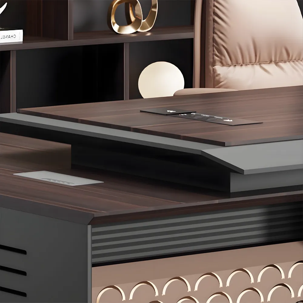 Modern Baking Lacquer Large Desk Chairman Furniture Modern Baking Lacquer Large Desk Chairman Furniture