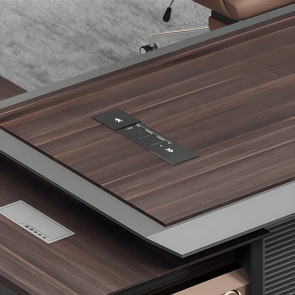 Modern Baking Lacquer Large Desk Chairman Furniture Modern Baking Lacquer Large Desk Chairman Furniture