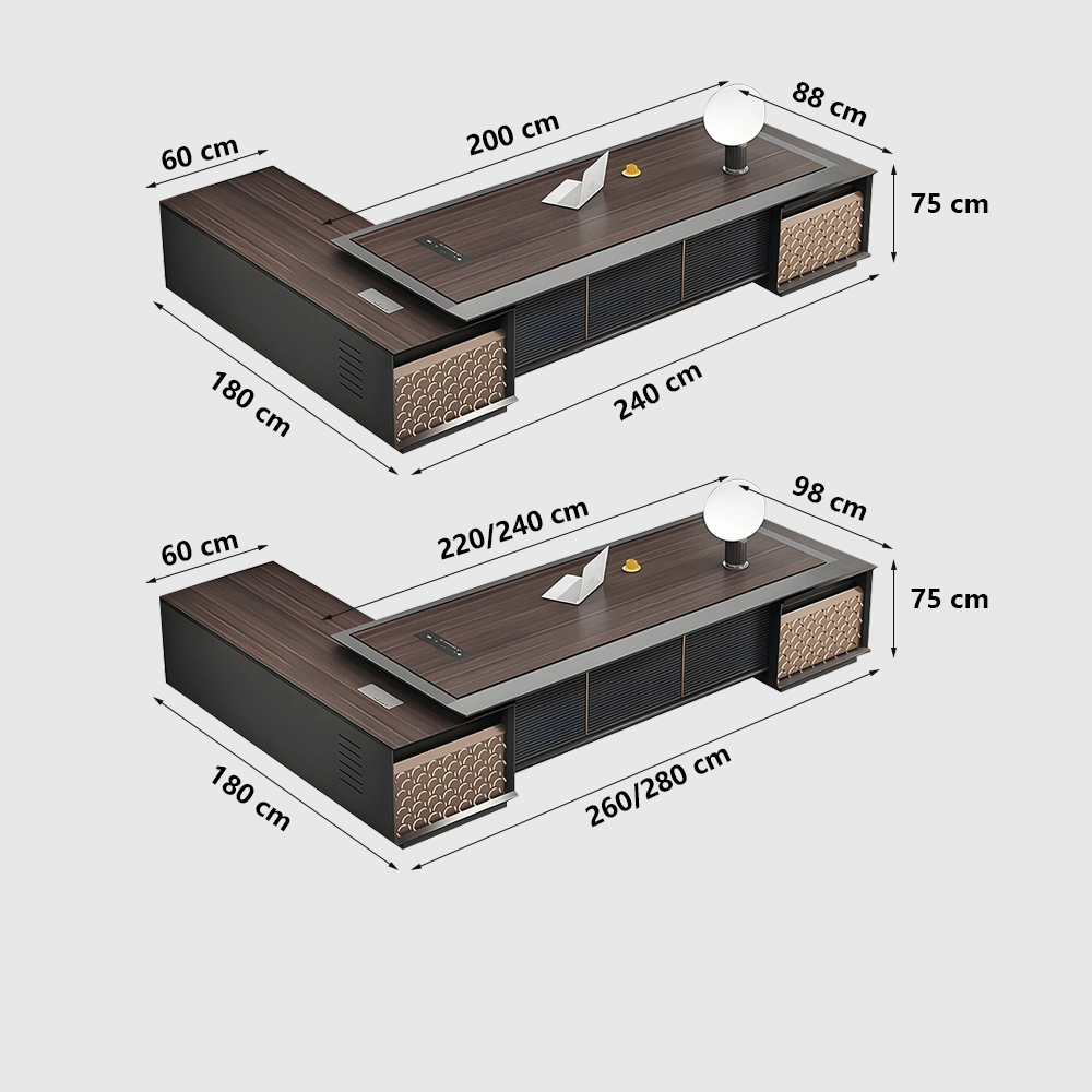 Modern Baking Lacquer Large Desk Chairman Furniture Modern Baking Lacquer Large Desk Chairman Furniture